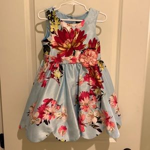 Zunie Floral dress 4T 🌺